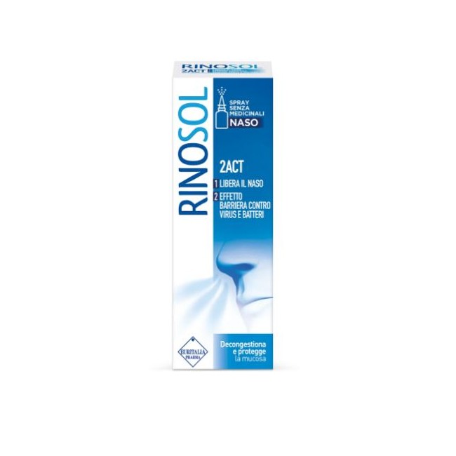 Spray Nasale Rinosol 2act 15 Ml