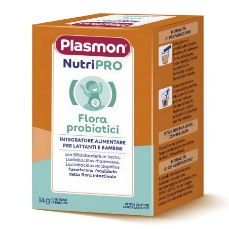 Plasmon Nutripro Flora Probiotici 14 Bustine