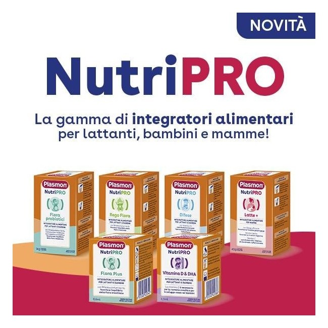 Plasmon Nutripro Flora Probiotici 14 Bustine Plasmon Nutripro Flora Probiotici 14 Bustine