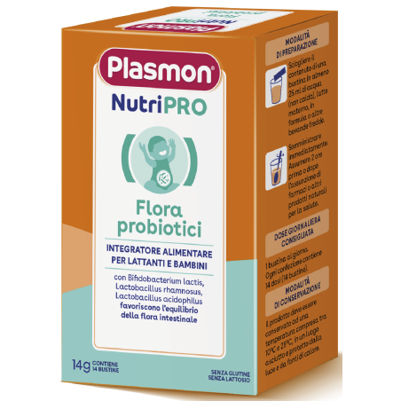 Plasmon Nutripro Flora Probiotici 14 Bustine Plasmon Nutripro Flora Probiotici 14 Bustine