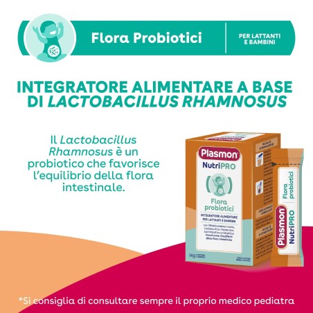 Plasmon Nutripro Flora Probiotici 14 Bustine Plasmon Nutripro Flora Probiotici 14 Bustine
