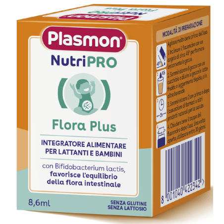Plasmon Nutripro Flora Plus 8,6 Ml Plasmon Nutripro Flora Plus 8,6 Ml