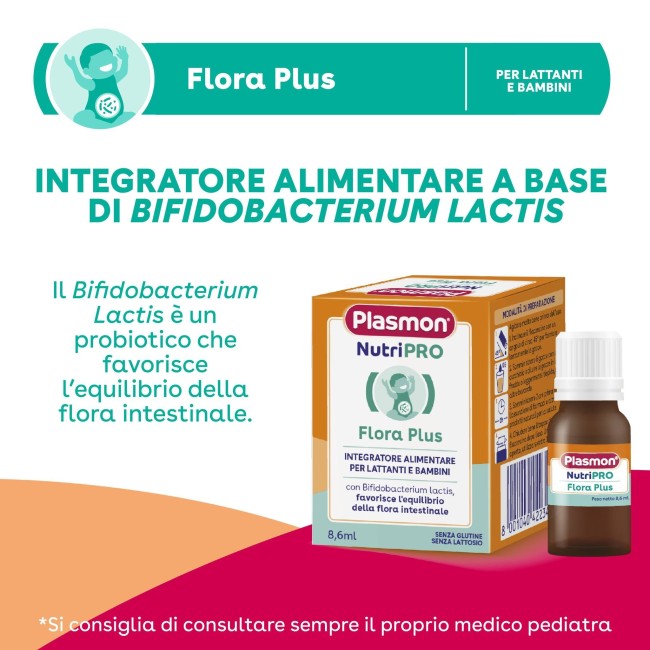 Plasmon Nutripro Flora Plus 8,6 Ml Plasmon Nutripro Flora Plus 8,6 Ml