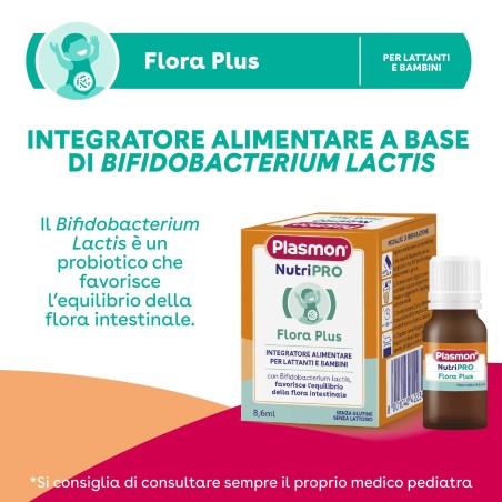 Plasmon Nutripro Flora Plus 8,6 Ml Plasmon Nutripro Flora Plus 8,6 Ml