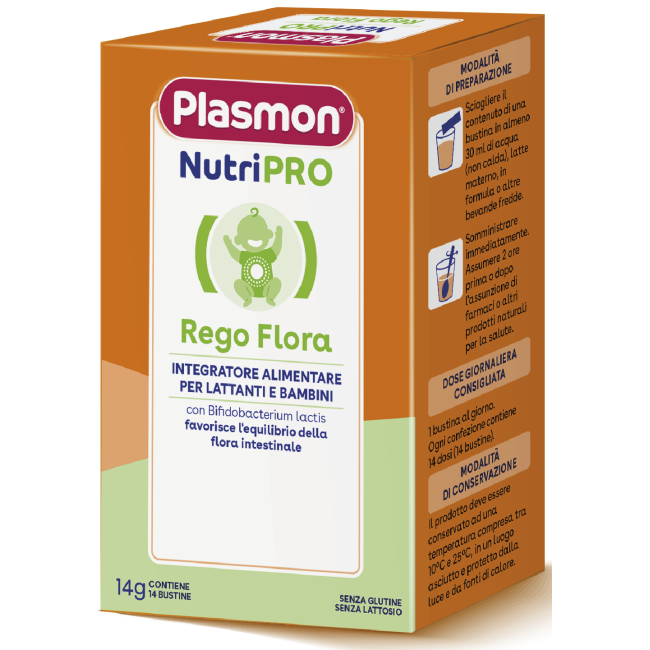 Plasmon Nutripro Rego Flora 14 Bustine Plasmon Nutripro Rego Flora 14 Bustine