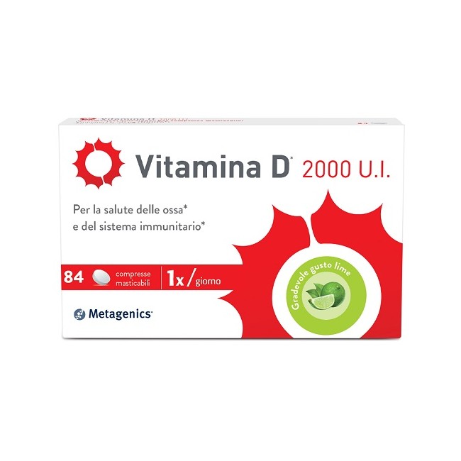 Vitamina D 2000 Ui 84 Compresse Vitamina D 2000 Ui 84 Compresse