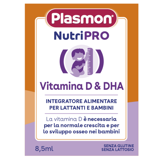 Plasmon Nutripro Vitamina D & Dha 8,5 Ml Plasmon Nutripro Vitamina D & Dha 8,5 Ml
