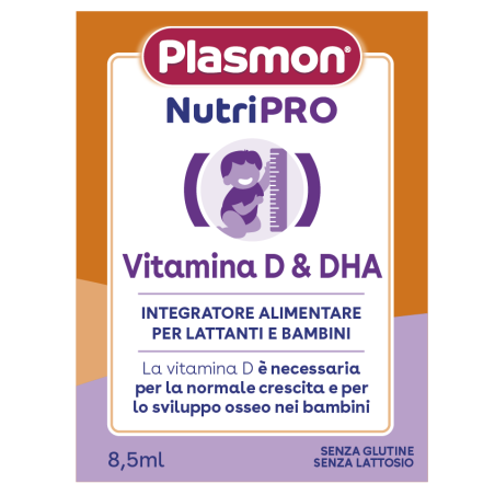 Plasmon Nutripro Vitamina D & Dha 8,5 Ml Plasmon Nutripro Vitamina D & Dha 8,5 Ml