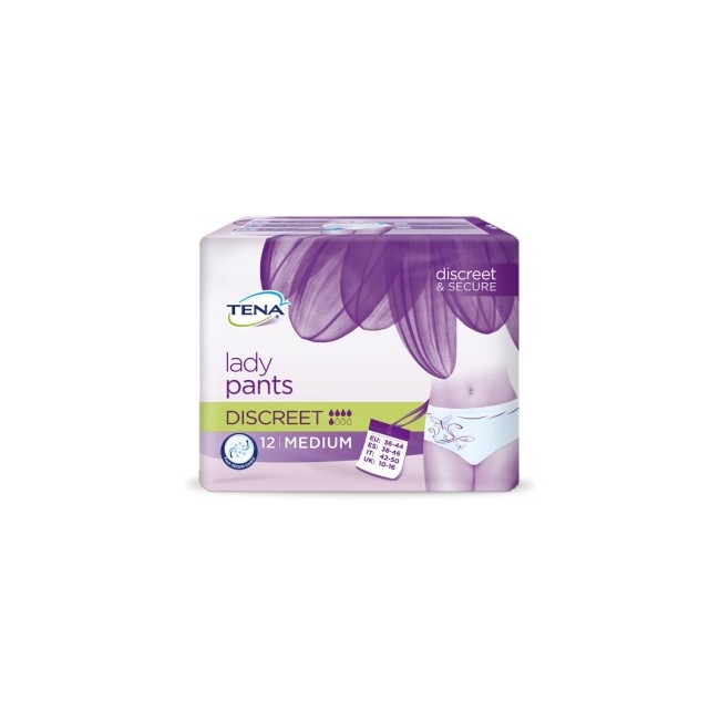 Pannolone A Mutandina Assorbente Tena Silhouette Blanc Medium 12 Pezzi Pannolone A Mutandina Assorbente Tena Silhouette Blanc Medium 12 Pezzi