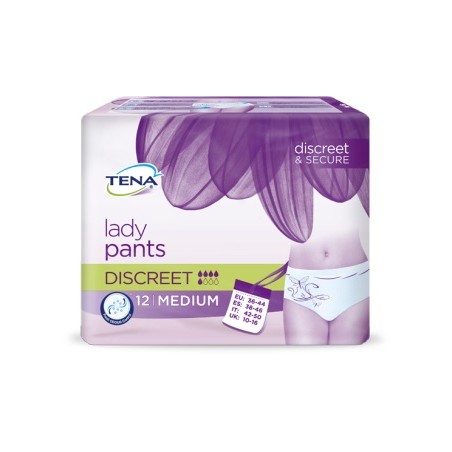 Pannolone A Mutandina Assorbente Tena Silhouette Blanc Medium 12 Pezzi