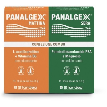 Panalgexx Mattina 14 Stickpack + Panalgexx Sera 14 Stickpack Confezione Combo