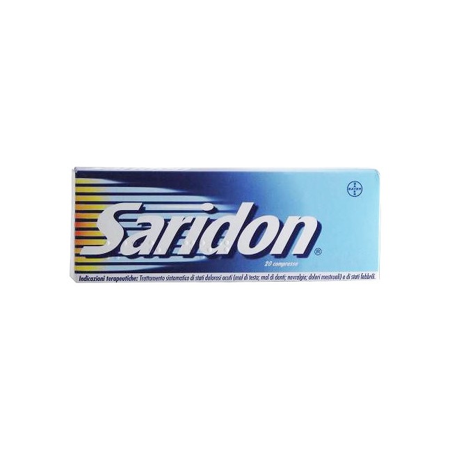 Saridon 20 Compresse Con Caffeina