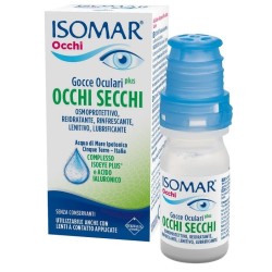 Isomar Occhi Secchi Plus Gocce Oculari Acido Ialuronico 0,20% 10 Ml