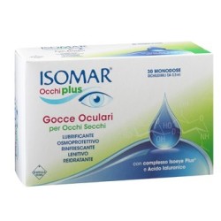 Isomar Occhi Secchi Plus Gocce Oculari Acido Ialuronico 0,20% 15 Flaconcini