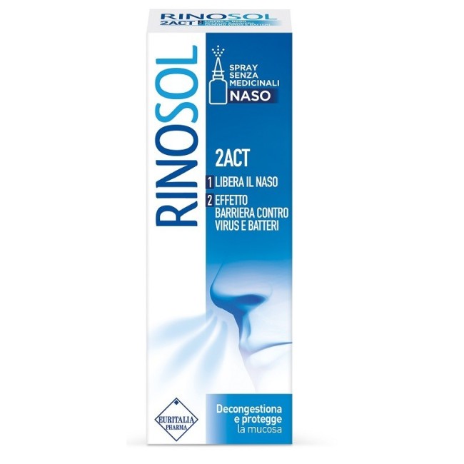Spray Nasale Rinosol 2act 15 Ml