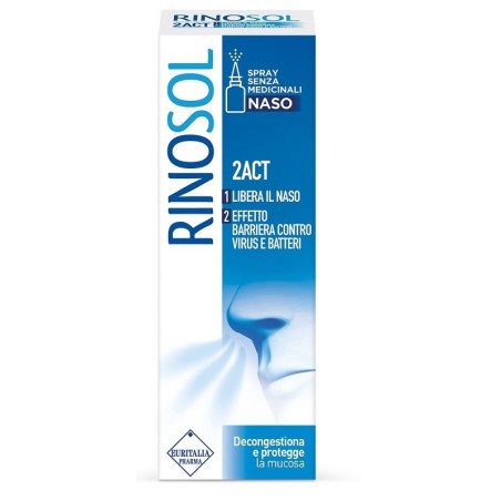 Spray Nasale Rinosol 2act 15 Ml