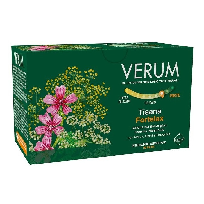 Verum Fortelax Tisana 20 Filtri New Verum Fortelax Tisana 20 Filtri New