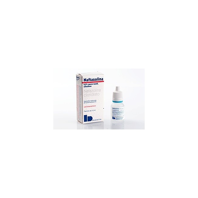 Naftazolina Gocce Nasali 10 Ml 0,2%