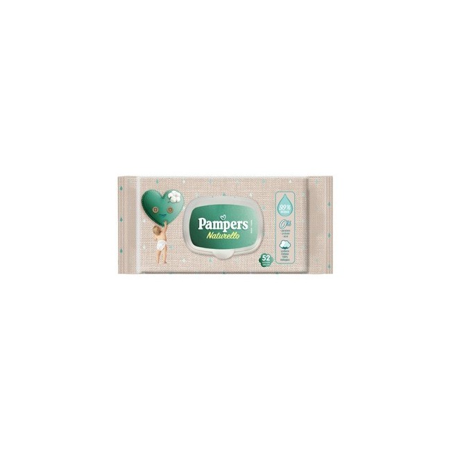 Wipes Pampers Protezione Pura Naturello 52 Salviette