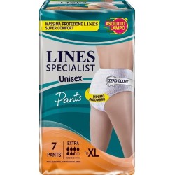 Pannolone Mutandina Lines Specialist Unisex Extra Xl 7 Pezzi