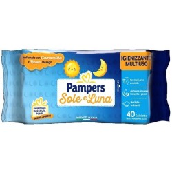 Pampers Wipes Sole & Luna 40 Pezzi