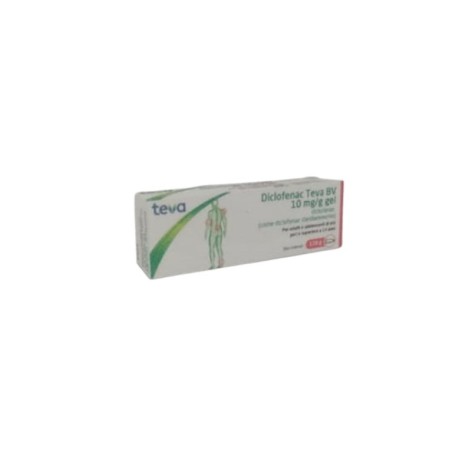 Diclofenac Teva Gel120g 10mg/g Diclofenac Teva Gel120g 10mg/g