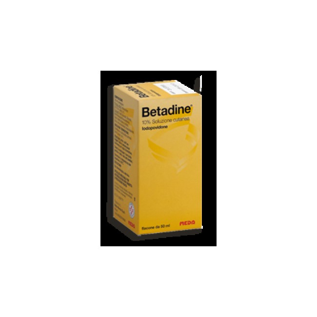 Betadine Soluzione Cutanea 50 Ml 10%