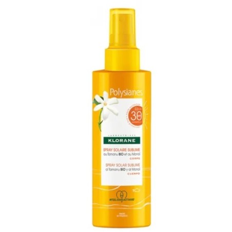 Klorane Spray Solare Sublime Spf 30 Corpo 200ml Klorane Spray Solare Sublime Spf 30 Corpo 200ml