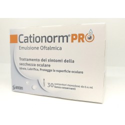 Cationorm Pro Ud 30 Flaconcini Monodose Da 0,4 Ml