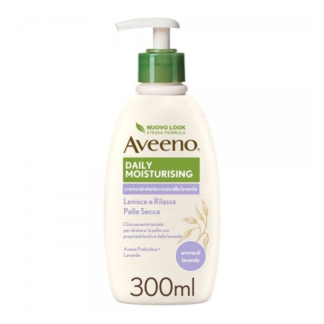 Aveeno Pn Crema Idratante Corpo Lavanda 300 Ml