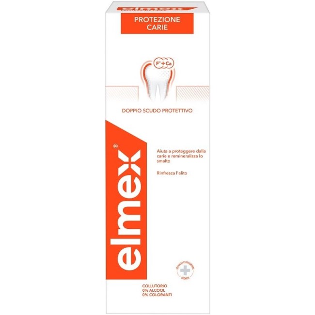 Elmex Protezione Carie Collutorio Fluoruro Amminico 400 Ml Elmex Protezione Carie Collutorio Fluoruro Amminico 400 Ml