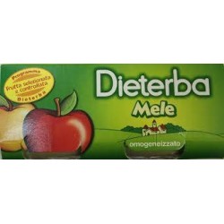 Dieterba Omogeneizzato Mela 3 Pezzi 80 G