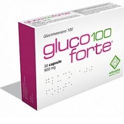 Gluco 100 Forte Glucomannano 100 30 Capsule Da 900 Mg