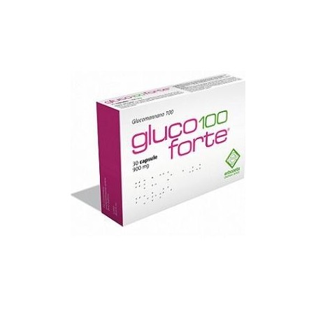 Gluco 100 Forte Glucomannano 100 30 Capsule Da 900 Mg
