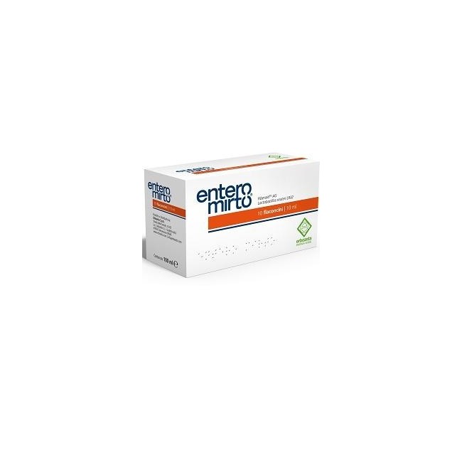 Entero Mirto 10 Flaconcini Da 10 Ml
