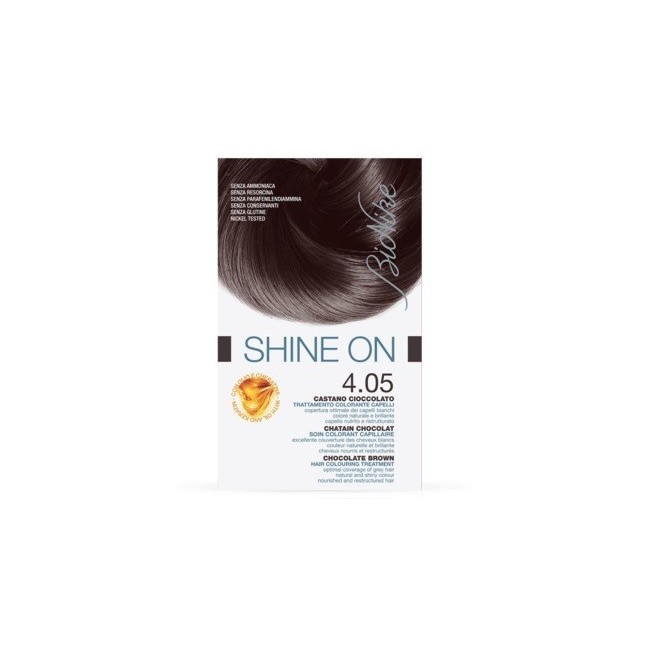 Bionike Shine On Trattamento Colorante Capelli Castano Cioccolato 4.05