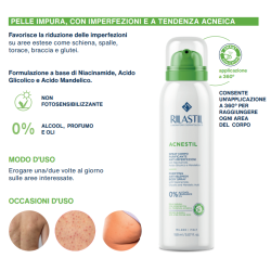 Rilastil Acnestil Spray Corpo 150 Ml Rilastil Acnestil Spray Corpo 150 Ml