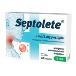 Septolete 16 Pastiglie 3 Mg + 1 Mg
