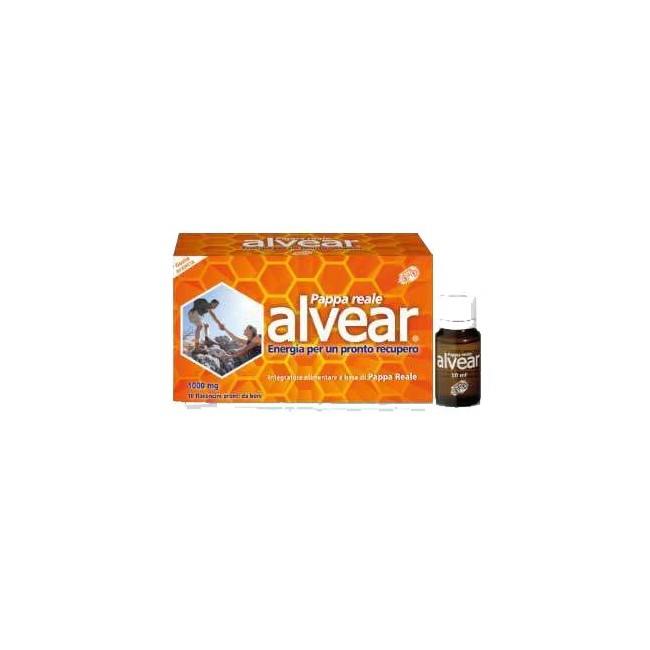 Alvear 1000 Pappa Reale 10 Flaconcini Gusto Arancia