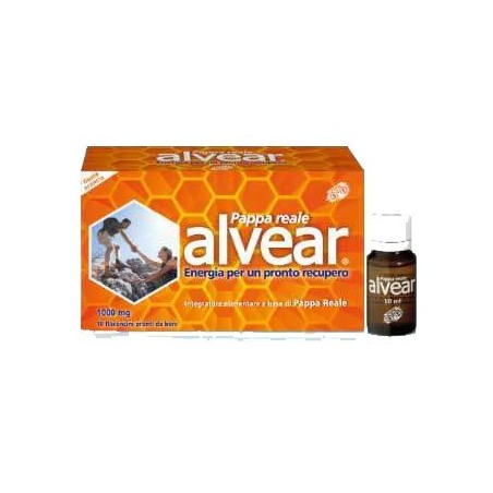 Alvear 1000 Pappa Reale 10 Flaconcini Gusto Arancia