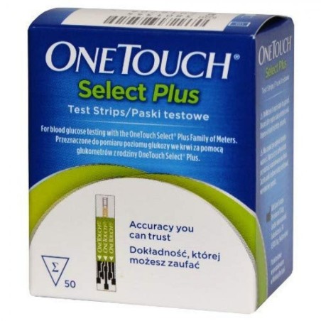 Strisce Misurazione Glicemia Onetouch Select Plus 50 Strisce