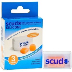 Tappo Auricolare Earplug Scudo In Silicone 3 Coppie 6 Pezzi Articolo 7en091