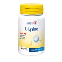 Longlife L-lysine 500mg 60 Tavolette Rivestite Da 860 Mg
