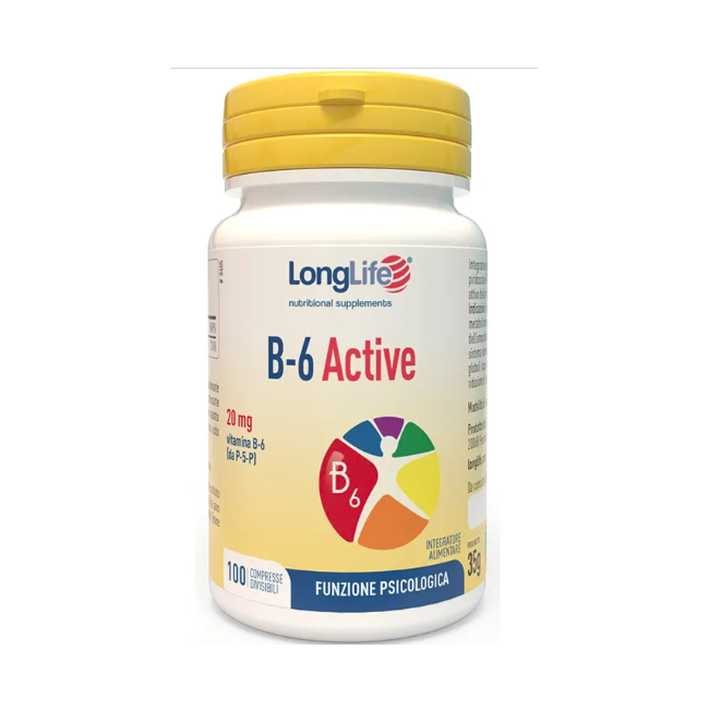 Longlife B6 Active 100 Compresse Divisibili