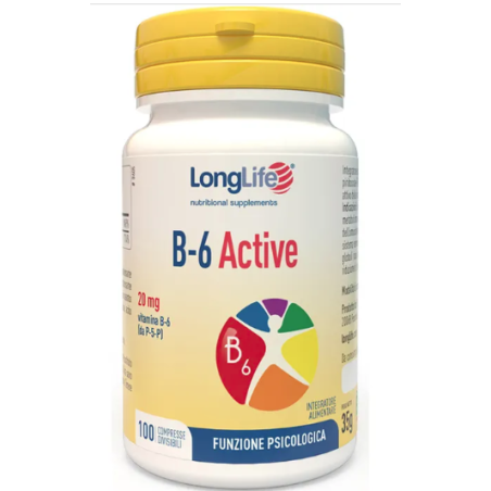Longlife B6 Active 100 Compresse Divisibili