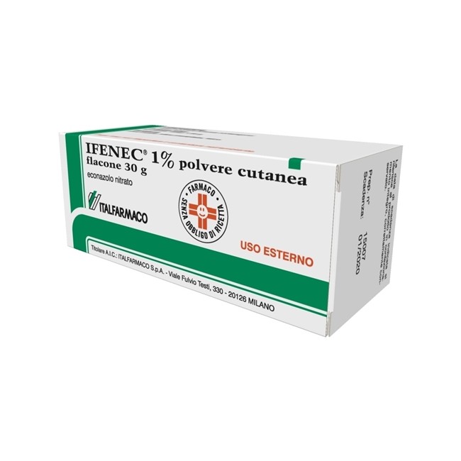 Ifenec Polvere Cutanea 30 G 1%