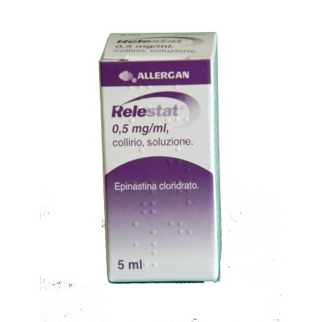 Relestat Collirio 5 Ml 0,5 Mg/ml Relestat Collirio 5 Ml 0,5 Mg/ml