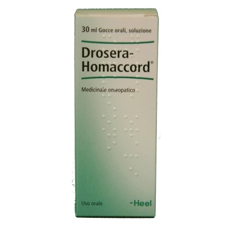 Drosera Homaccord Soluzione Orale Gocce 30ml Drosera Homaccord Soluzione Orale Gocce 30ml