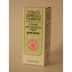 Citrato Espresso Gabbiani Soluzione Orale Polvere 43 G Limone