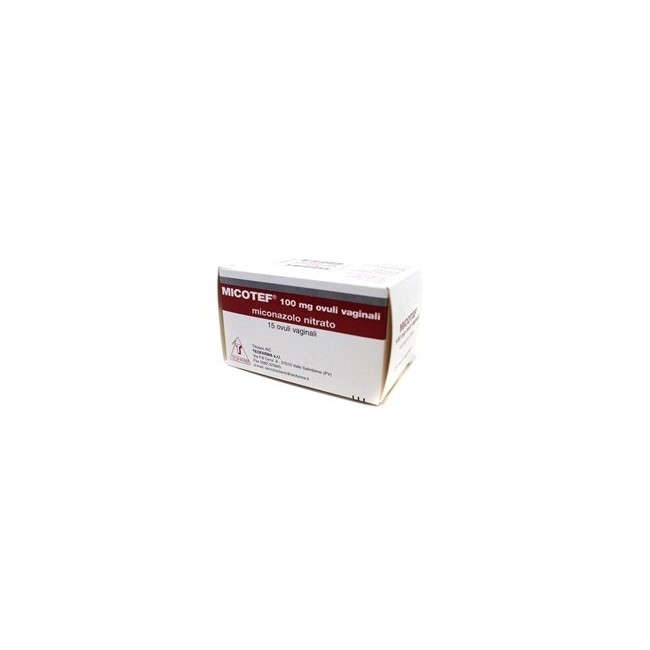 Micotef 15 Ovuli Vag 100 Mg